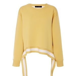 Sally Lapointe Side Tie Sweater